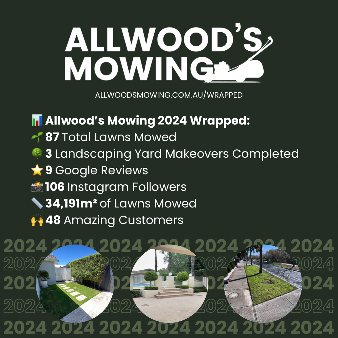 Allwoods Mowing 2024 Wrapped: A Year in Review 🌿